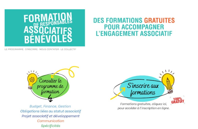 FORMATIONS des  Bénévoles MAI-JUIN 2026